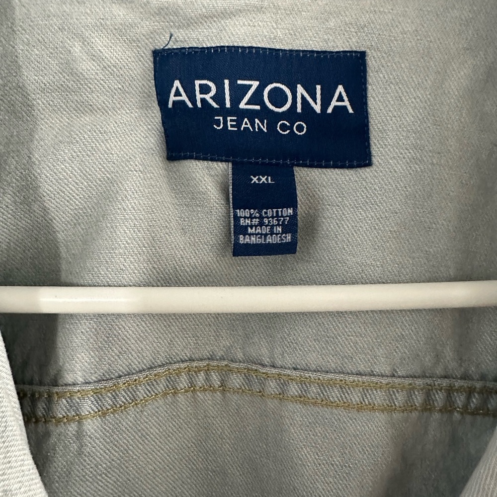 Arizona Jean Company Light Blue Denim Jacket - Picture 2 of 7